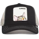 gorra-trucker-nera-gatto-curious-peek-a-boo-the-farm-di-goorin-bros