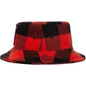 secchi-curva-rosso-snapback-dei-bucket-rojo-y-negro-bufalo-buffalo-i-m-a-little-hoarse-the-farm-the-farm-di-goorin-bros