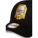 cappellino-nero-snapback-curvo-the-big-lebowski-di-difuzed