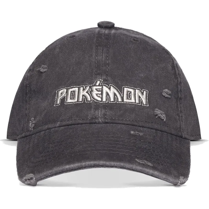 cappellino-curvo-grigio-snapback-pokemon-di-difuzed