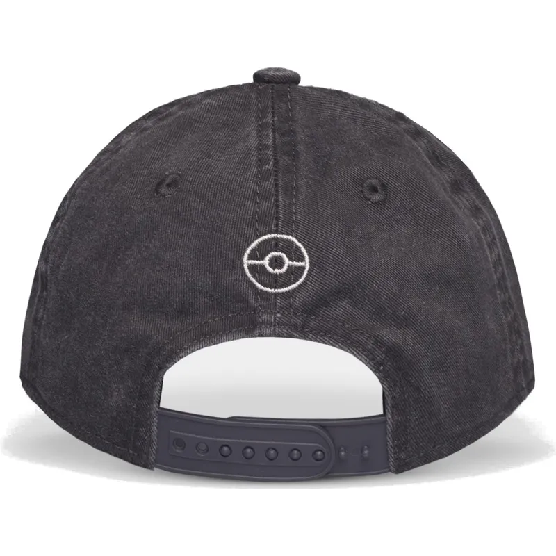 cappellino-curvo-grigio-snapback-pokemon-di-difuzed