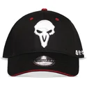 cappellino-curvo-nero-snapback-reaper-overwatch-di-difuzed