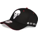 cappellino-curvo-nero-snapback-reaper-overwatch-di-difuzed