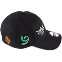 cappello-nero-regolabile-con-visiera-curva-triforce-color-symbols-the-legend-of-zelda-di-difuzed