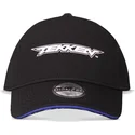 cappellino-snapback-nero-con-visiera-curva-tekken-di-difuzed