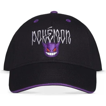 cappellino-curvo-nero-snapback-gengar-pokemon-di-difuzed