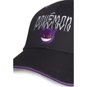 cappellino-curvo-nero-snapback-gengar-pokemon-di-difuzed
