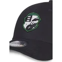 cappellino-curvo-nero-snapback-per-bambino-slytherin-emblem-harry-potter-di-difuzed