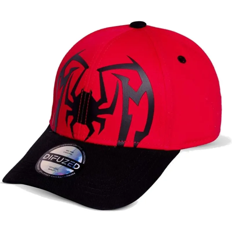 Cappellino Snapback Cuadra Uomo – Rosso Con Patch Ricamato Toro E Logo Quadra – Taglia Unica