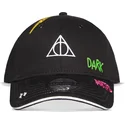 cappello-curvo-nero-regolabile-per-bambino-le-reliquie-della-morte-wizards-unite-harry-potter-di-difuzed