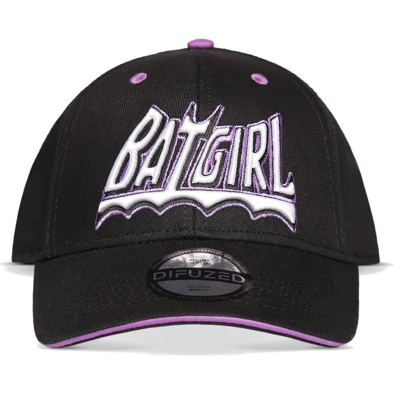 cappellino-curvo-nero-snapback-batgirl-dc-comics-di-difuzed
