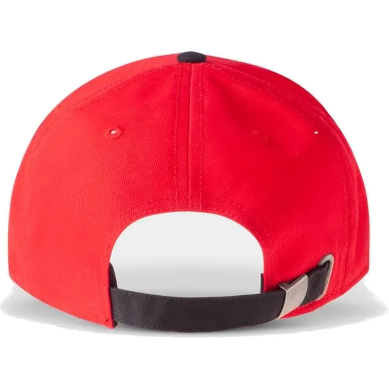 cappelli-curva-rosso-cinghia-regolabile-di-difuzed