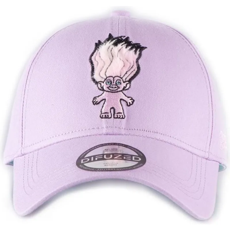 cappellino-curvo-rosa-regolabile-rainbow-troll-trolls-di-difuzed