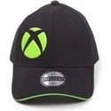 cappellino-nero-regolabile-con-visiera-curva-xbox-symbol-microsoft-di-difuzed