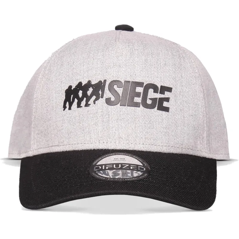 cappellino-curvo-grigio-e-nero-regolabile-logo-tom-clancy-s-rainbow-six-siege-di-difuzed