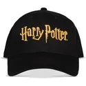 cappellino-nero-snapback-con-visiera-curva-e-logo-dorato-di-harry-potter-di-difuzed