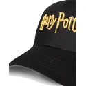 cappellino-curvo-nero-snapback-gold-logo-harry-potter-di-difuzed