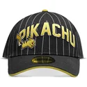 snapback-nero-con-visiera-curva-pikachu-pokemon-di-difuzed