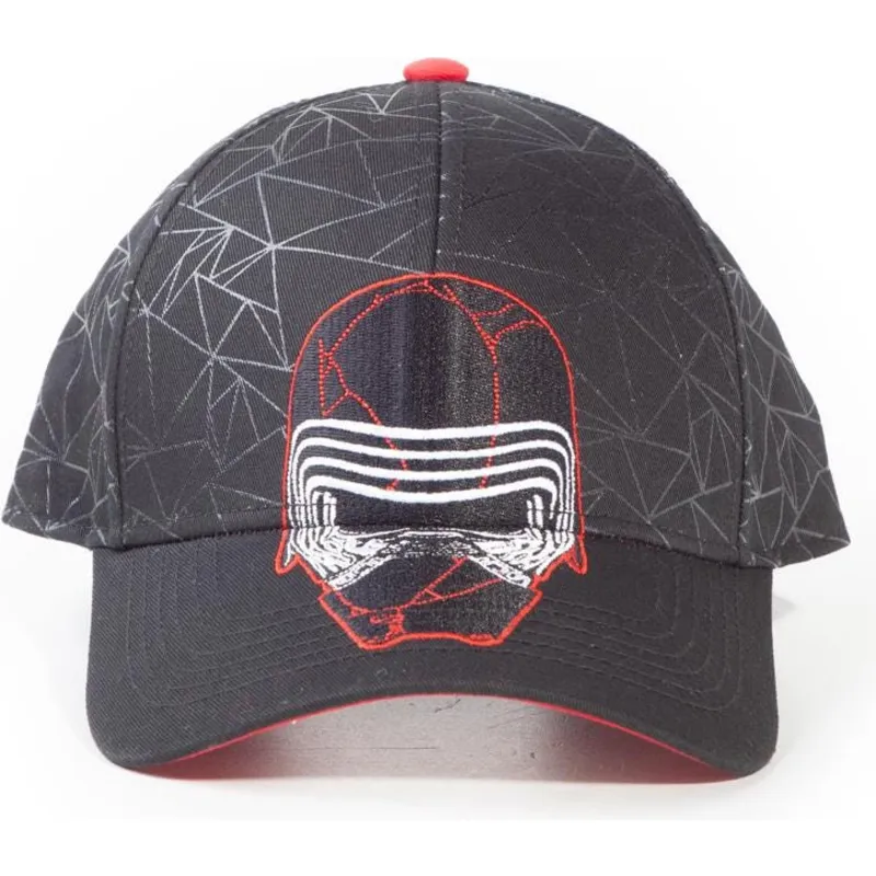 cappellino-curvo-nero-snapback-kylo-ren-episode-ix-star-wars-di-difuzed
