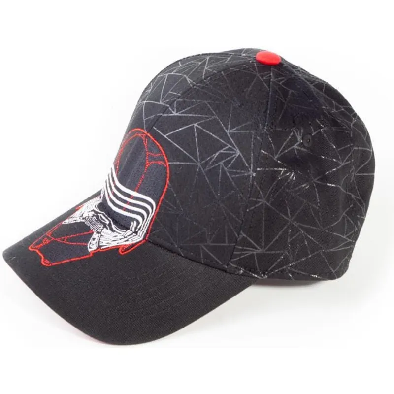 cappellino-curvo-nero-snapback-kylo-ren-episode-ix-star-wars-di-difuzed
