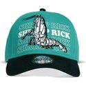 difuzed-curved-brim-rick-shrimp-rick-and-morty-green-and-black-snapback-cap