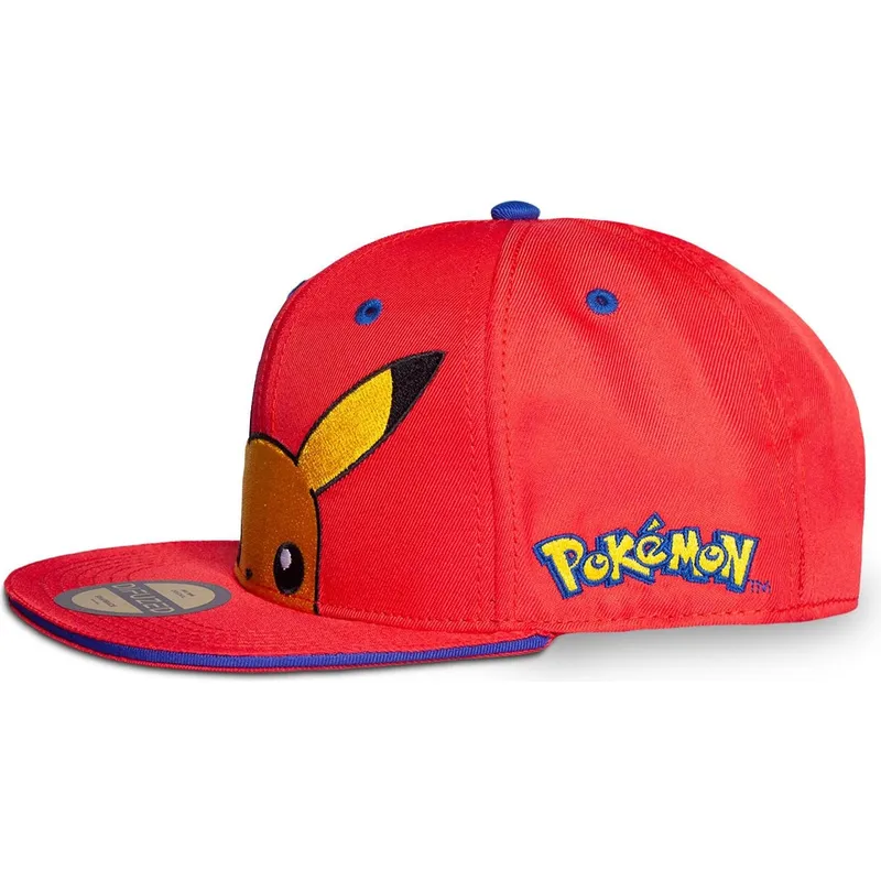 cappelli-piatta-rosso-snapback-per-bambino-di-difuzed
