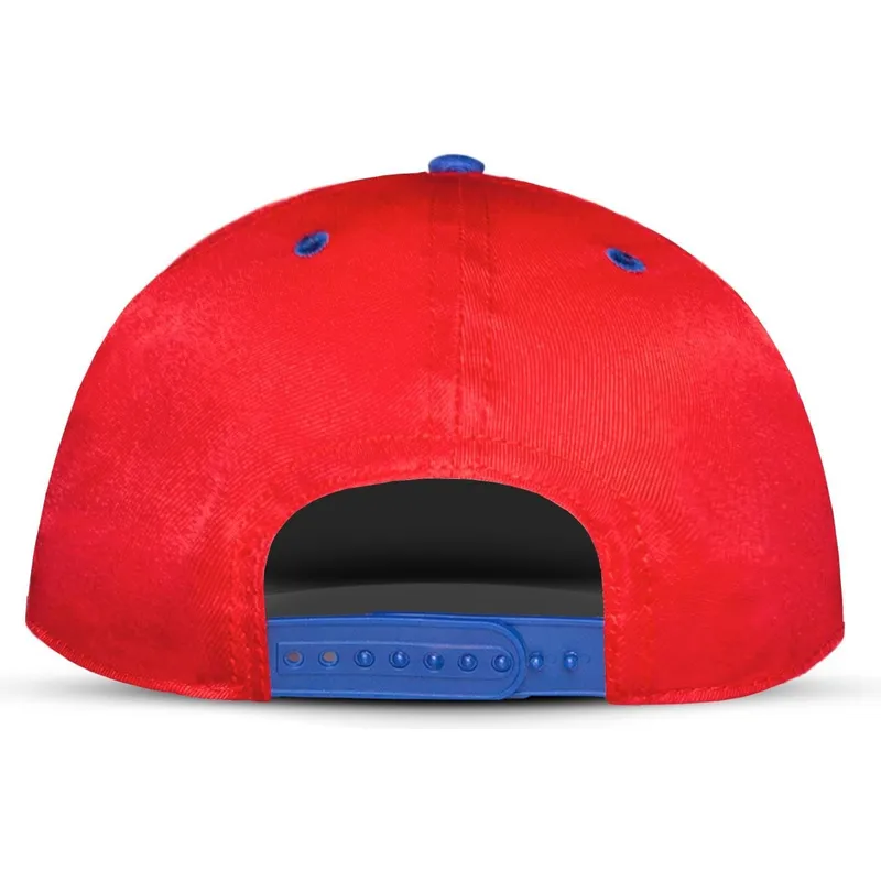cappelli-piatta-rosso-snapback-per-bambino-di-difuzed