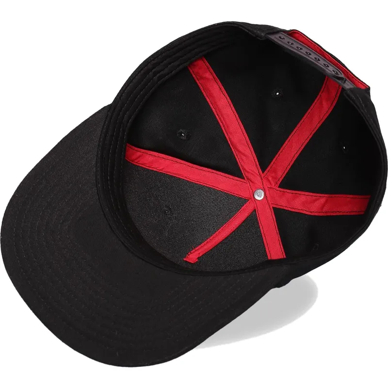 cappello-piatto-nero-snapback-suicide-squad-marvel-comics-di-difuzed
