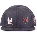 cappelli-piatta-nero-snapback-di-difuzed
