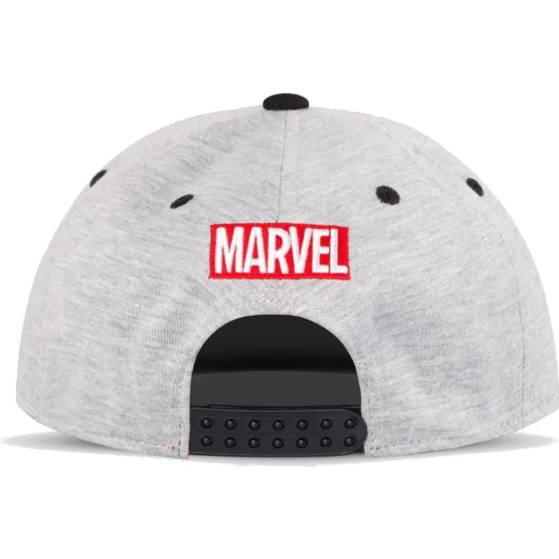 berretto-piatto-grigio-e-nero-snapback-spider-man-japanese-marvel-comics-di-difuzed