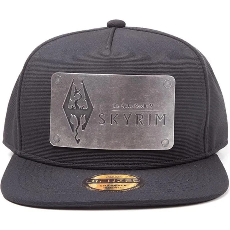 cappelli-piatta-nero-snapback-di-difuzed