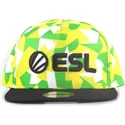 cappellino-snapback-piatto-verde-e-nero-esports-esl-di-difuzed