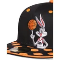 cappello-piatto-nero-snapback-bugs-bunny-space-jam-looney-tunes-di-difuzed