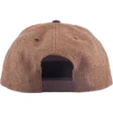 cappelli-piatta-marrone-snapback-di-difuzed