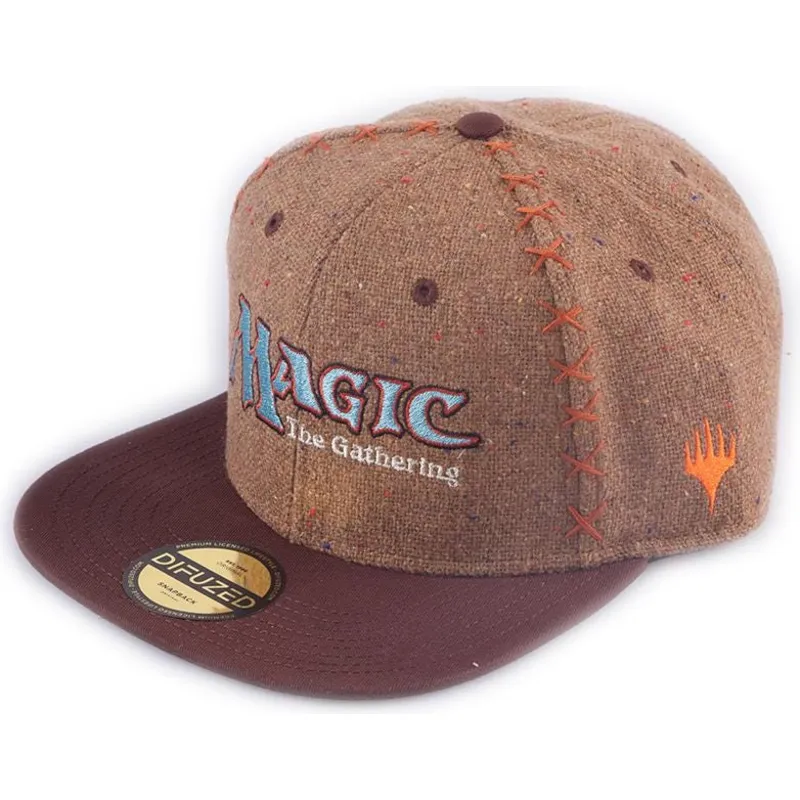 cappelli-piatta-marrone-snapback-di-difuzed cappelli-piatta-marrone-snapback-di-difuzed