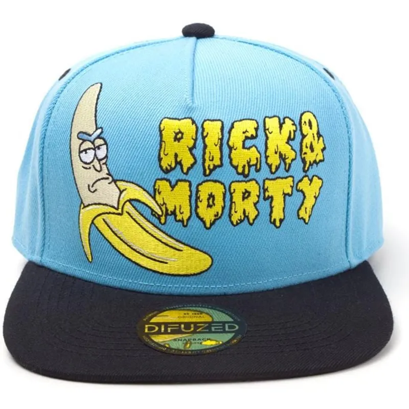 cappelli-piatta-blu-snapback-di-difuzed
