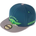 cappello-piatto-blu-e-grigio-snapback-per-bambino-grogu-baby-yoda-the-child-the-mandalorian-star-wars-di-difuzed