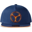 cappelli-piatta-blu-snapback-di-difuzed