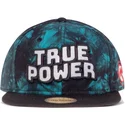 cappello-piatto-blu-e-nero-snapback-true-power-marvel-comics-di-difuzed