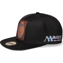 cappellino-piatto-nero-snapback-card-magic-the-gathering-di-difuzed