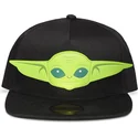 cappello-piatto-nero-snapback-grogu-baby-yoda-the-mandalorian-star-wars-di-difuzed