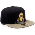cappello-snapback-nero-e-marrone-krombopulos-michael-rick-e-morty-di-difuzed