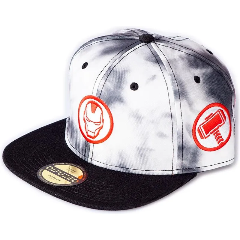 cappelli-piatta-bianco-snapback-di-difuzed cappelli-piatta-bianco-snapback-di-difuzed