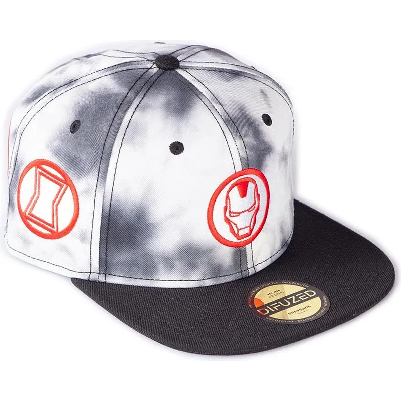 cappelli-piatta-bianco-snapback-di-difuzed cappelli-piatta-bianco-snapback-di-difuzed