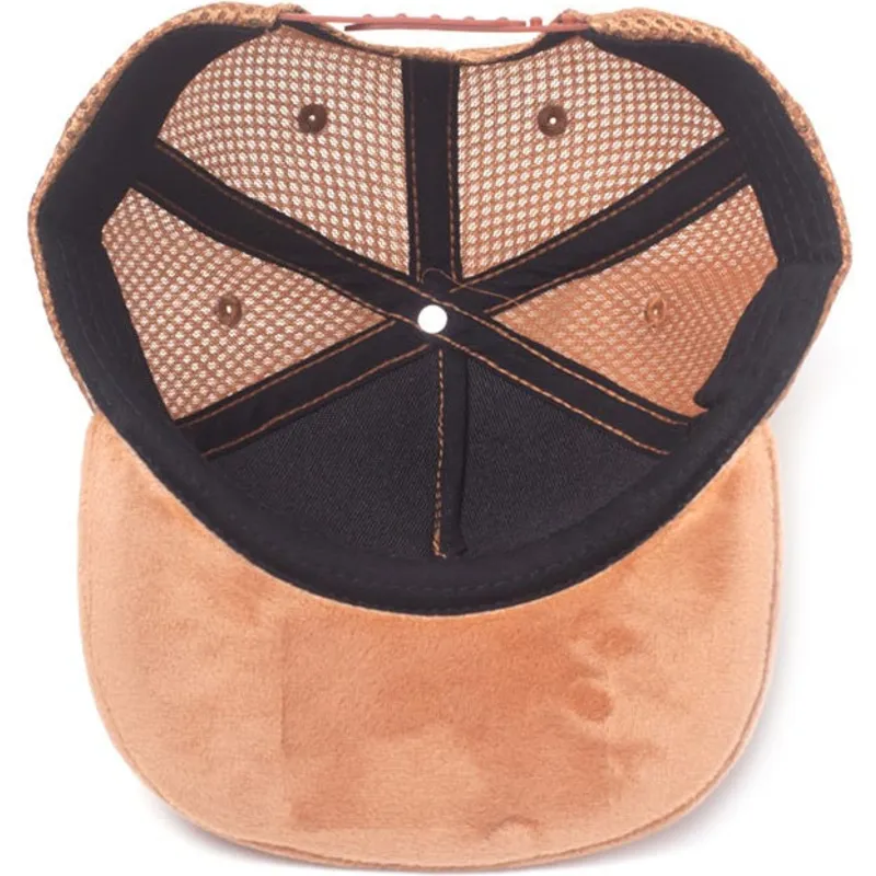 cappelli-piatta-marrone-snapback-per-bambino-di-difuzed