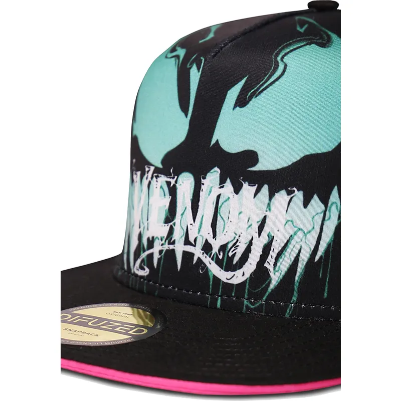 cappelli-piatta-nero-snapback-per-bambino-di-difuzed cappelli-piatta-nero-snapback-per-bambino-di-difuzed