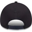 cappelli-curva-blu-marino-snapback-marron-9forty-e-frame-dei-new-york-yankees-mlb-di-new-era