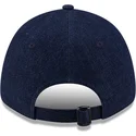 cappelli-curva-blu-marino-cinghia-regolabile-9forty-denim-dei-new-york-yankees-mlb-di-new-era