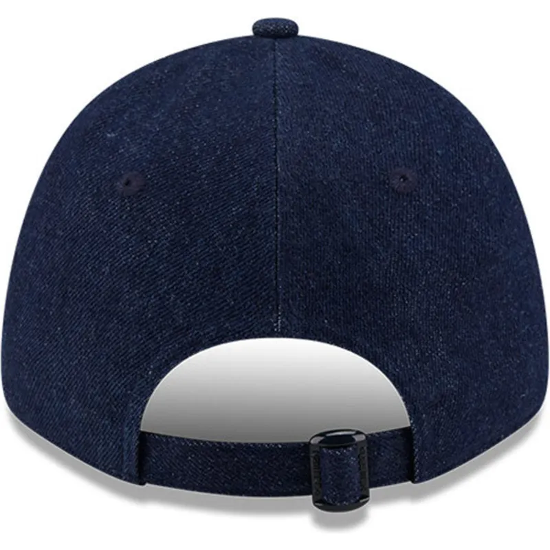cappelli-curva-blu-marino-cinghia-regolabile-9forty-denim-dei-new-york-yankees-mlb-di-new-era cappelli-curva-blu-marino-cinghia-regolabile-9forty-denim-dei-new-york-yankees-mlb-di-new-era