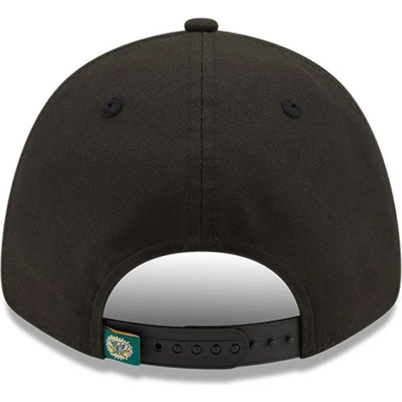 cappelli-curva-nero-snapback-9forty-elemental-dei-oakland-athletics-mlb-di-new-era